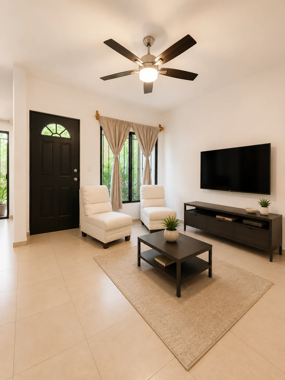 Sala de estar — luz natural